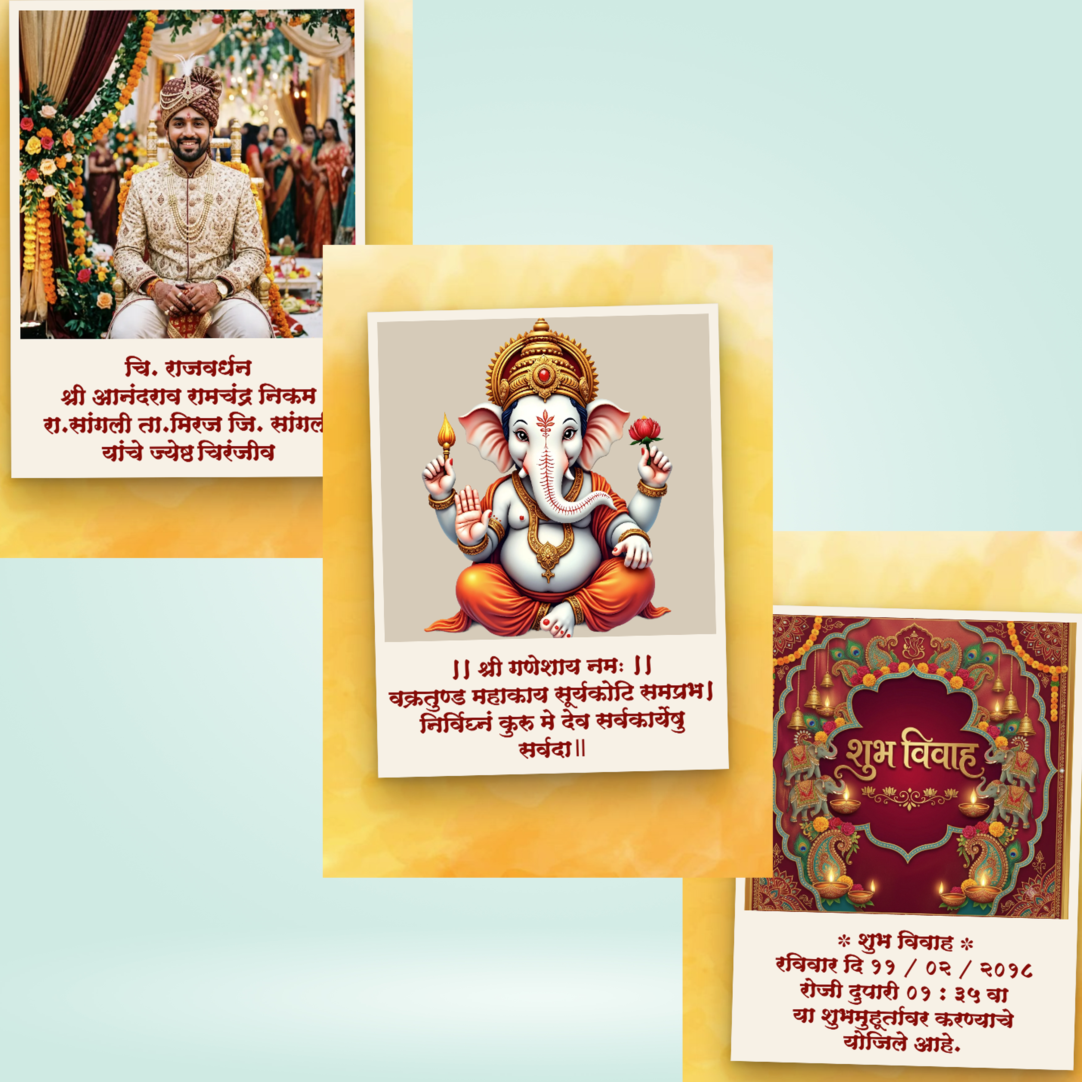 मराठी निमंत्रण व्हिडिओ